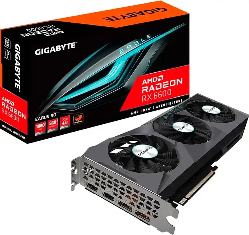 Montaje Tarjeta Gráfica AMD Radeon RX Alovera Montaje Tarjeta Gráfica AMD Radeon RX
